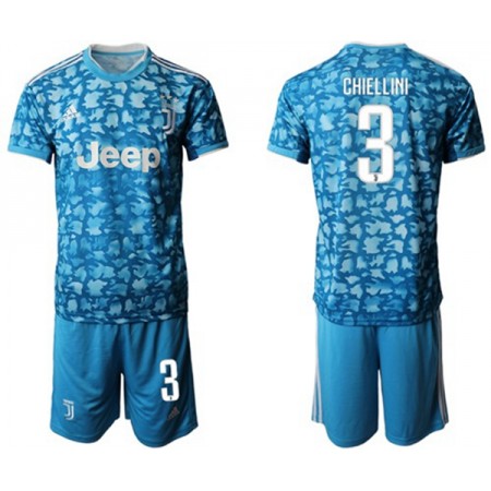 Billiga Fotbollströjor Juventus Chiellini 3 Barn Tredje tröja 2019/20 Kortärmad
